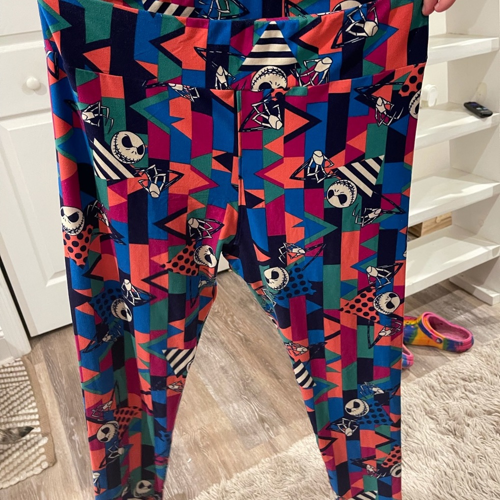 Lularoe Jack Skellington leggings